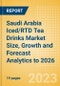 Saudi Arabia Iced/RTD Tea Drinks Market Size, Growth and Forecast Analytics to 2026 - Product Image