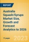 Australia Squash/Syrups Market Size, Growth and Forecast Analytics to 2026 - Product Thumbnail Image