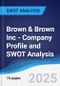 Brown & Brown Inc - Company Profile and SWOT Analysis - Product Thumbnail Image