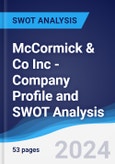 McCormick & Co Inc - Company Profile and SWOT Analysis- Product Image