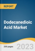Dodecanedioic Acid Market Size, Share & Trends Analysis Report By Application (Resins, Powder Coatings, Adhesives, Lubricants), By Region (North America, Europe, Asia Pacific), And Segment Forecasts, 2023 - 2030- Product Image