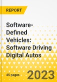 Software-Defined Vehicles: Software Driving Digital Autos- Product Image