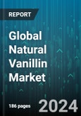 Global Natural Vanillin Market by Source (Eugenol Synthesis, Ferulic Acid Synthesis, Vanilla Bean Extraction), Extraction Method (Alcoholic Extraction, Headspace Solid Phase Microextraction, Simultaneous Distillation Extraction), Application - Forecast 2024-2030- Product Image