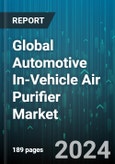 Global Automotive In-Vehicle Air Purifier Market by Technology (Active Carbon Systems, High-Efficiency Particulate Arrestor, Photocatalytic Purifier), Sales Channel (Aftermarket, OEM), Vehicle Type - Forecast 2024-2030- Product Image