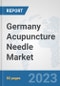 Germany Acupuncture Needle Market: Prospects, Trends Analysis, Market Size and Forecasts up to 2030 - Product Thumbnail Image