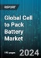 Global Cell to Pack Battery Market by Forms (Cylindrical, Pouch, Prismatic), Battery Type (Lead-Acid, Lithium Ion (Li-Ion), Lithium Sulphur (Li-S)), Components, Vehicle Type, Propulsion Type - Forecast 2024-2030 - Product Image