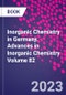 Inorganic Chemistry in Germany. Advances in Inorganic Chemistry Volume 82 - Product Thumbnail Image