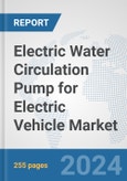 Electric Water Circulation Pump for Electric Vehicle Market: Global Industry Analysis, Trends, Market Size, and Forecasts up to 2030- Product Image