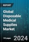 Global Disposable Medical Supplies Market by Product (Diagnostic & Laboratory Disposables, Dialysis Disposables, Disposable Eye Gear), Raw Material (Glass, Metals, Nonwoven Material), End-use - Forecast 2024-2030 - Product Image