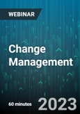 Change Management: Or Why Didn't That Go as Planned? - Webinar (Recorded)- Product Image