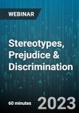 Stereotypes, Prejudice & Discrimination - Webinar (Recorded)- Product Image