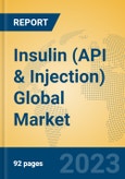 Insulin (API & Injection) Global Market Insights 2023, Analysis and Forecast to 2028, by Manufacturers, Regions, Technology, Application, Product Type- Product Image