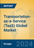 Transportation-as-a-Service (TaaS) Global Market Insights 2024, Analysis and Forecast to 2029, by Market Participants, Regions, Technology, Application- Product Image