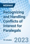 Recognizing and Handling Conflicts of Interest for Paralegals - Webinar (Recorded) - Product Image