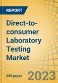 Direct-to-consumer (DTC) Laboratory Testing Market by Application (Genetic Testing {Ancestry, Carrier Status, Disease Risk [Cancer, Neurological, Cardiac]}, Diabetes, COVID, STD, Routine, CBC), Sample Type (Saliva, Urine, Blood) - Global Forecast to 2030- Product Image
