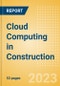 Cloud Computing in Construction - Thematic Intelligence - Product Image
