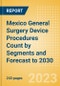 Mexico General Surgery Device Procedures Count by Segments and Forecast to 2030 - Product Thumbnail Image