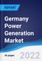 Germany Power Generation Market Summary, Competitive Analysis and Forecast to 2026 - Product Thumbnail Image