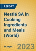 Nestlé SA in Cooking Ingredients and Meals (World)- Product Image