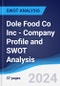 Dole Food Co Inc - Company Profile and SWOT Analysis - Product Thumbnail Image