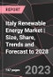 Italy Renewable Energy Market | Size, Share, Trends and Forecast to 2028 - Product Thumbnail Image