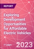 Exploring Development Opportunities for Affordable Electric Vehicles- Product Image