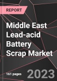Middle East Lead-acid Battery Scrap Market Report - Market Analysis, Size, Share, Growth, Outlook - Industry Trends and Forecast to 2028- Product Image