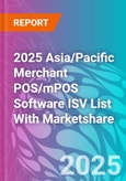 2025 Asia/Pacific Merchant POS/mPOS Software ISV List With Marketshare- Product Image