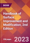 Handbook of Surface Improvement and Modification, 2nd Edition- Product Image