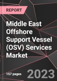 Middle East Offshore Support Vessel (OSV) Services Market Report - Market Analysis, Size, Share, Growth, Outlook - Industry Trends and Forecast to 2028- Product Image