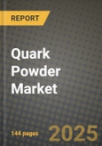 Quark Powder Market Size & Market Share Data, Latest Trend Analysis and Future Growth Intelligence Report - Forecast by Packaging, by End-Use, by Distribution Channel, Analysis and Outlook from 2023 to 2030- Product Image