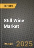 Still Wine Market Size & Market Share Data, Latest Trend Analysis and Future Growth Intelligence Report - Forecast by Type, by Distribution Channel, Analysis and Outlook from 2023 to 2030- Product Image