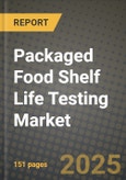 Packaged Food Shelf Life Testing Market Size & Market Share Data, Latest Trend Analysis and Future Growth Intelligence Report - Forecast by Parameter, by Method, by Technology, Analysis and Outlook from 2023 to 2030- Product Image