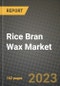 Rice Bran Wax Market Size & Market Share Data, Latest Trend Analysis and Future Growth Intelligence Report - Forecast by Type, by Application, Analysis and Outlook from 2023 to 2030 - Product Image