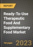 Ready-To-Use Therapeutic Food And Supplementary Food (RUTF & RUSF) Market Size & Market Share Data, Latest Trend Analysis and Future Growth Intelligence Report - Forecast by Product, by End Users, Analysis and Outlook from 2023 to 2030- Product Image