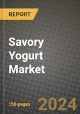 Savory Yogurt Market: Industry Size, Share, Competition, Trends, Growth Opportunities and Forecasts by Region - Insights and Outlook by Product, 2024 to 2031- Product Image