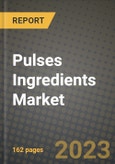Pulses Ingredients Market Size & Market Share Data, Latest Trend Analysis and Future Growth Intelligence Report - Forecast by Type, by Source, by Application, Analysis and Outlook from 2023 to 2030- Product Image