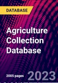 Agriculture Collection Database- Product Image