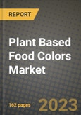 Plant Based Food Colors Market Size & Market Share Data, Latest Trend Analysis and Future Growth Intelligence Report - Forecast by Product, by Application, Analysis and Outlook from 2023 to 2030- Product Image