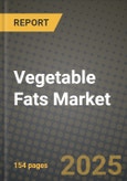 Vegetable Fats Market: Industry Size, Share, Competition, Trends, Growth Opportunities and Forecasts by Region - Insights and Outlook by Product, 2024 to 2031- Product Image