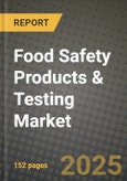 Food Safety Products & Testing Market Size & Market Share Data, Latest Trend Analysis and Future Growth Intelligence Report - Forecast by End-Use, by Contaminants, by Technology, Analysis and Outlook from 2023 to 2030- Product Image