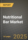 Nutritional Bar Market Size & Market Share Data, Latest Trend Analysis and Future Growth Intelligence Report - Forecast by Types, by Flavor, by Distribution Channel, by Application, Analysis and Outlook from 2023 to 2030- Product Image