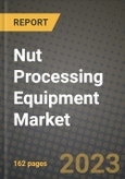 Nut Processing Equipment Market Size & Market Share Data, Latest Trend Analysis and Future Growth Intelligence Report - Forecast by Product Type, by Mode of Operation, by Application, by End Product, by Distribution Channel, Analysis and Outlook from 2023 to 2030- Product Image