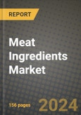 Meat Ingredients Market: Industry Size, Share, Competition, Trends, Growth Opportunities and Forecasts by Region - Insights and Outlook by Product, 2024 to 2031- Product Image