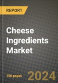 Cheese Ingredients Market: Industry Size, Share, Competition, Trends, Growth Opportunities and Forecasts by Region - Insights and Outlook by Product, 2024 to 2031- Product Image