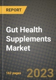 Gut Health Supplements Market Size & Market Share Data, Latest Trend Analysis and Future Growth Intelligence Report - Forecast by Product, by Distribution Channel, Analysis and Outlook from 2023 to 2030- Product Image
