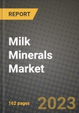 Milk Minerals Market Size & Market Share Data, Latest Trend Analysis and Future Growth Intelligence Report - Forecast by Source, by Application, Analysis and Outlook from 2023 to 2030- Product Image