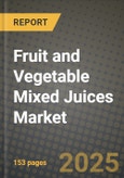 Fruit and Vegetable Mixed Juices Market: Industry Size, Share, Competition, Trends, Growth Opportunities and Forecasts by Region - Insights and Outlook by Product, 2024 to 2031- Product Image