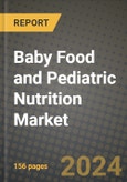 Baby Food and Pediatric Nutrition Market: Industry Size, Share, Competition, Trends, Growth Opportunities and Forecasts by Region - Insights and Outlook by Product, 2024 to 2031- Product Image