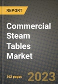 Commercial Steam Tables Market Size & Market Share Data, Latest Trend Analysis and Future Growth Intelligence Report - Forecast by Product, by Wells, by Width, by Materials, by Application, by Sales Channel, Analysis and Outlook from 2023 to 2030- Product Image